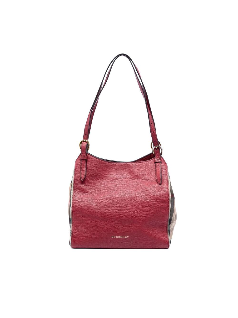 Burberry Small Derby Calfskin And House #300060B32B